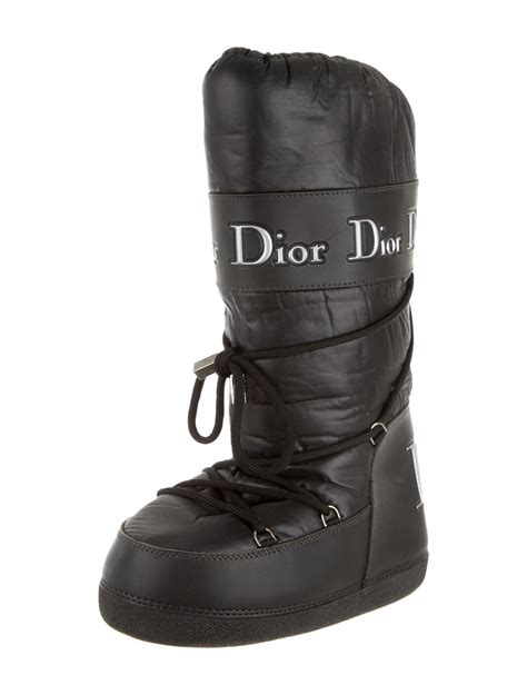 dior boots the real real|christian dior moon boots.